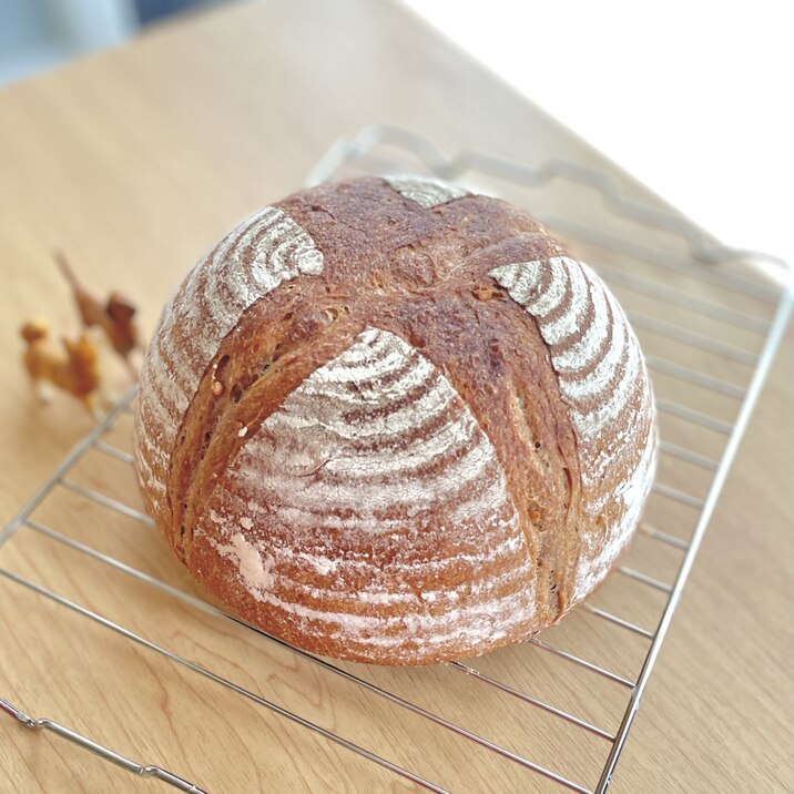 カンパーニュ♡ピーナッツバター味